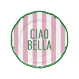 Set de table en vinyle rond — modèle Ciao Bella