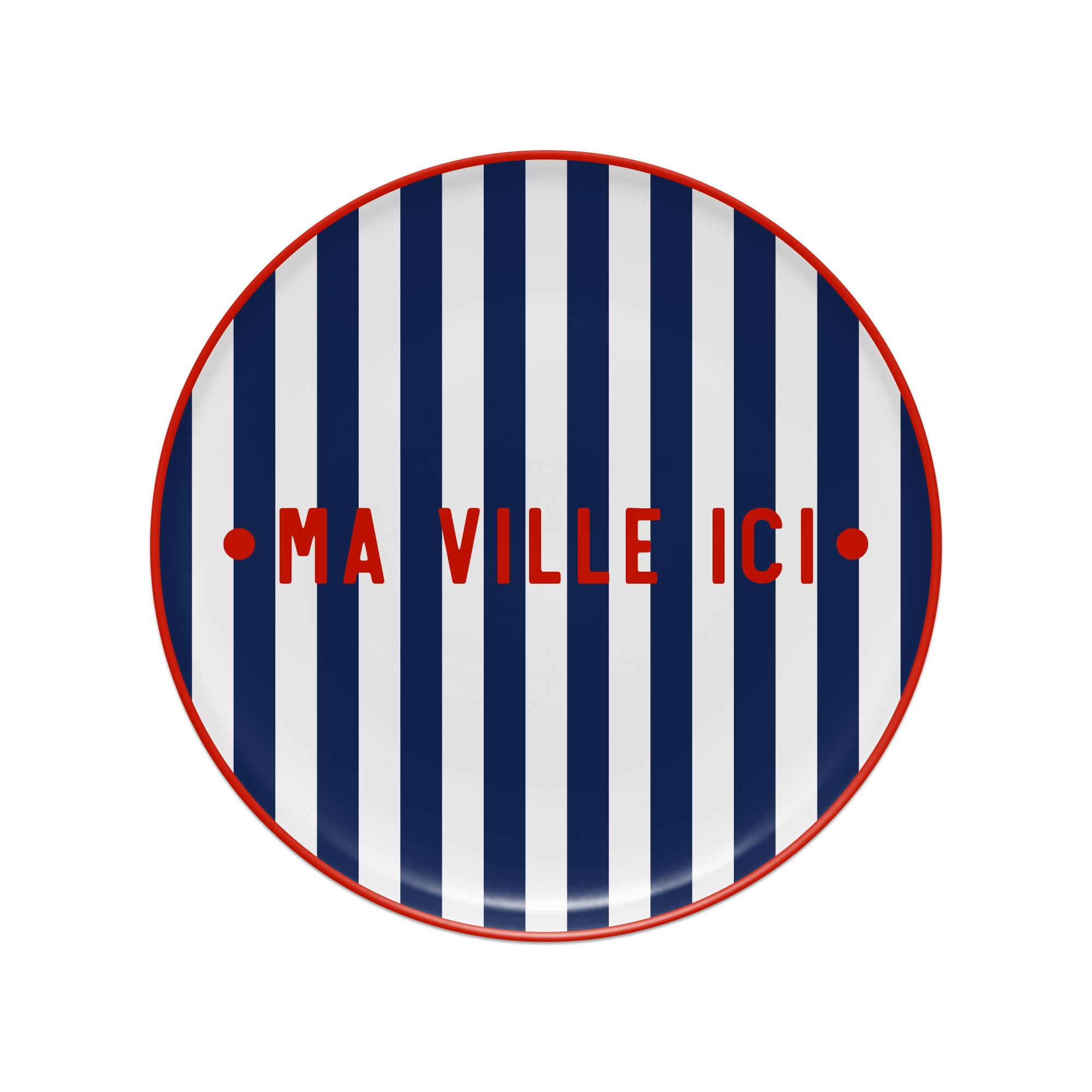 Set de table vinyle personnalisé Dolce Vita