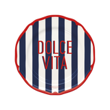 Set de table en vinyle rond — modèle Dolce Vita