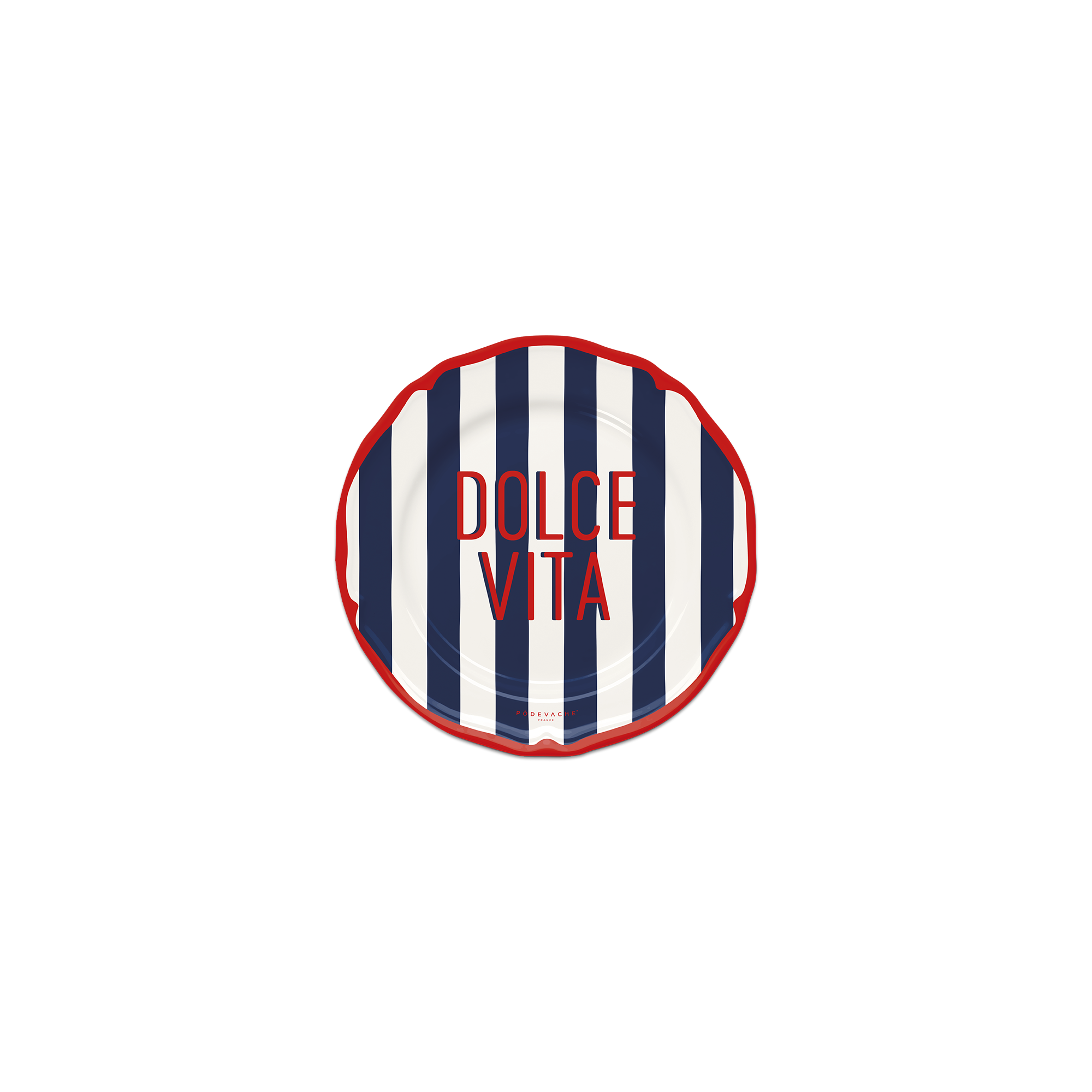 Lot De 6 Dessous De Verre Vinyle Dolce Vita