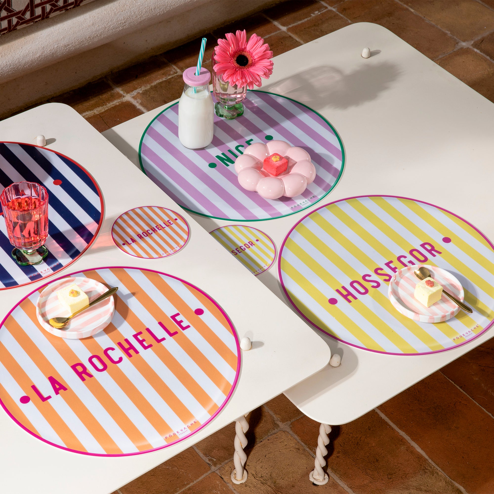 Set de table vinyle personnalisé Buon Apetito