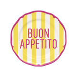 Set de table en vinyle rond — modèle Buon Appetito