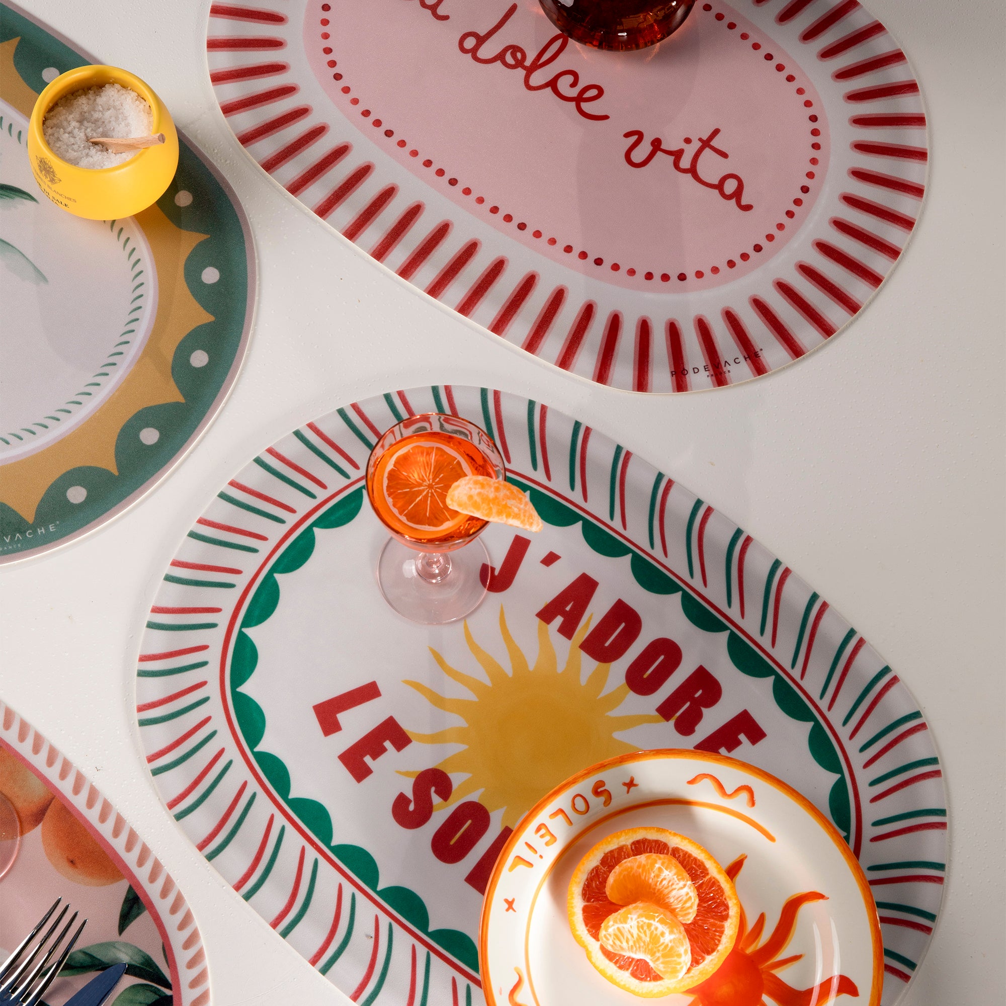 Set de table vinyle La Dolce Vita