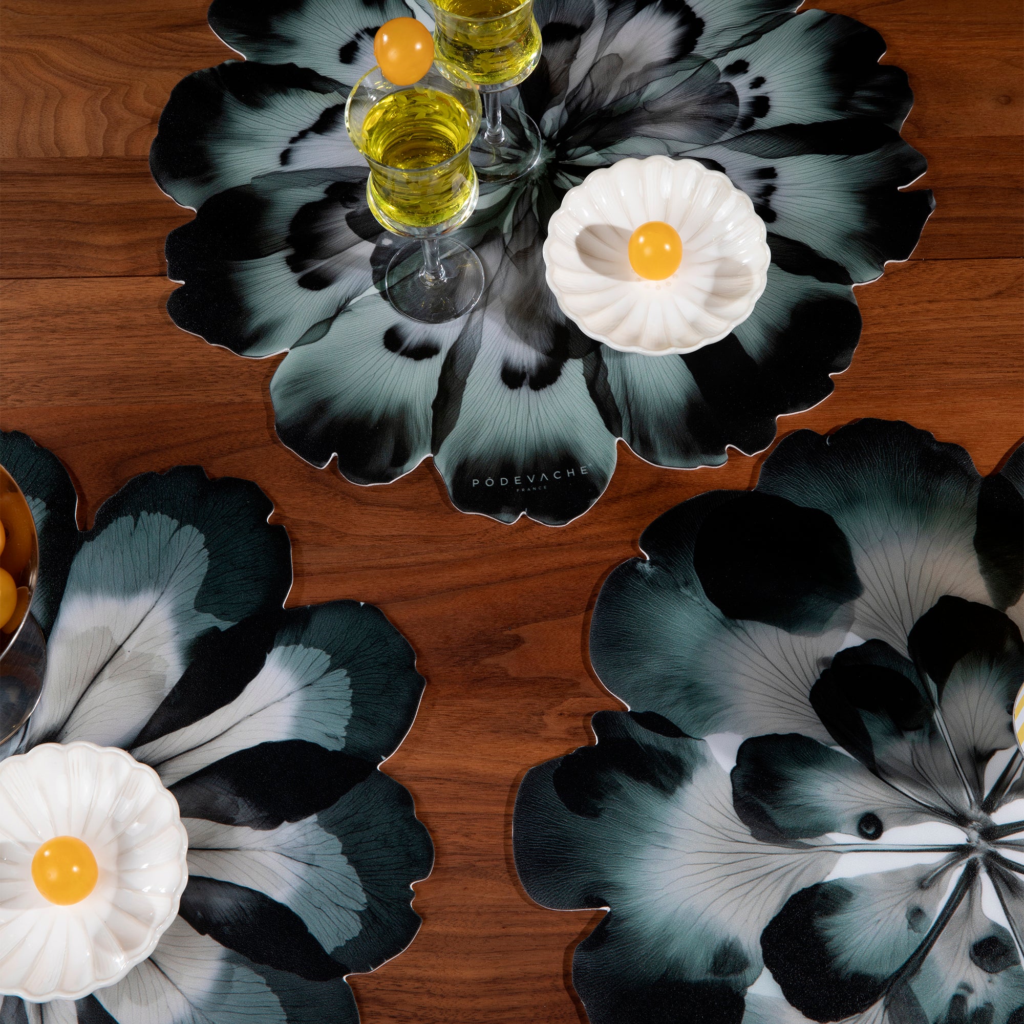 Set De Table Vinyle Floral Corolleo