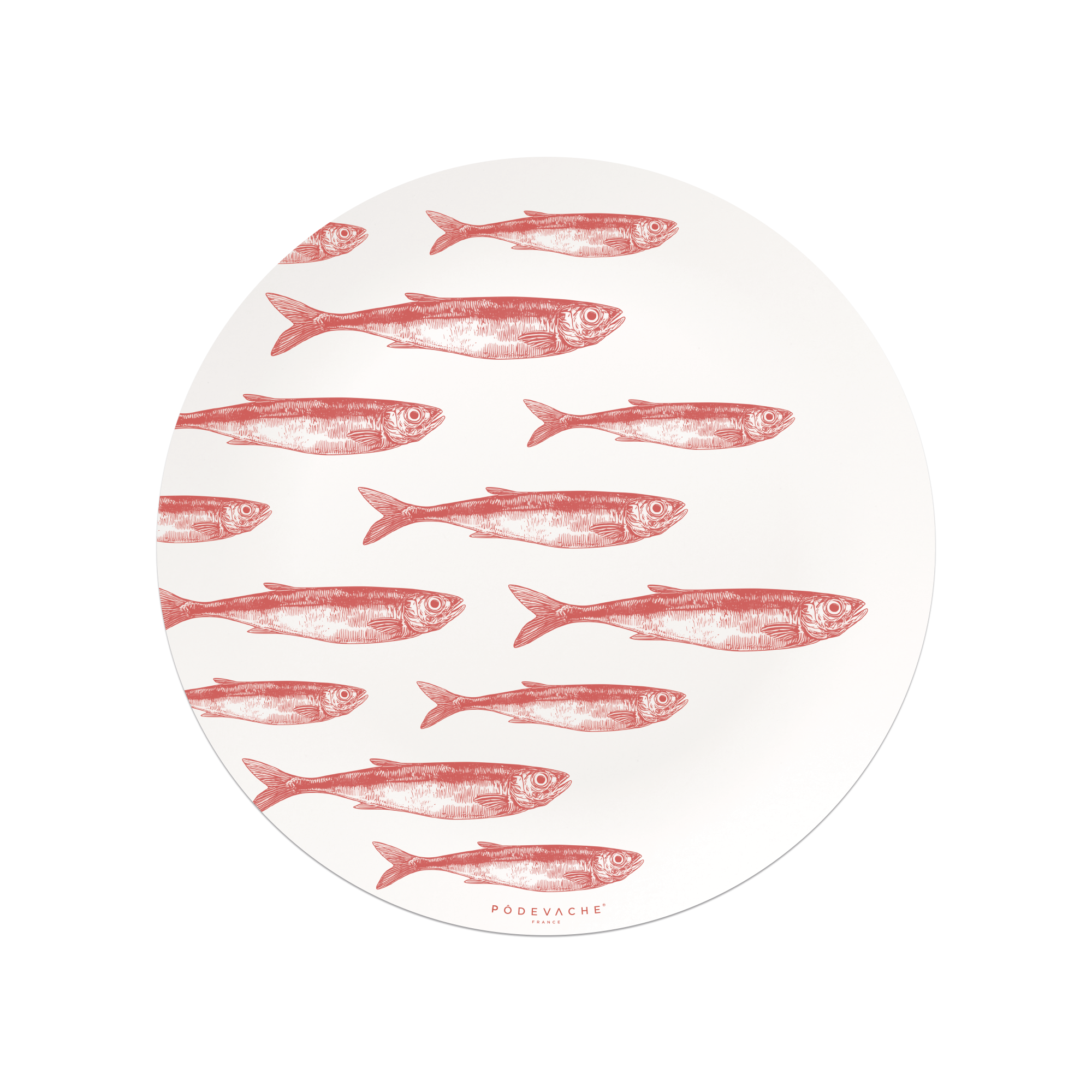 Set De Table Vinyle Pilchard