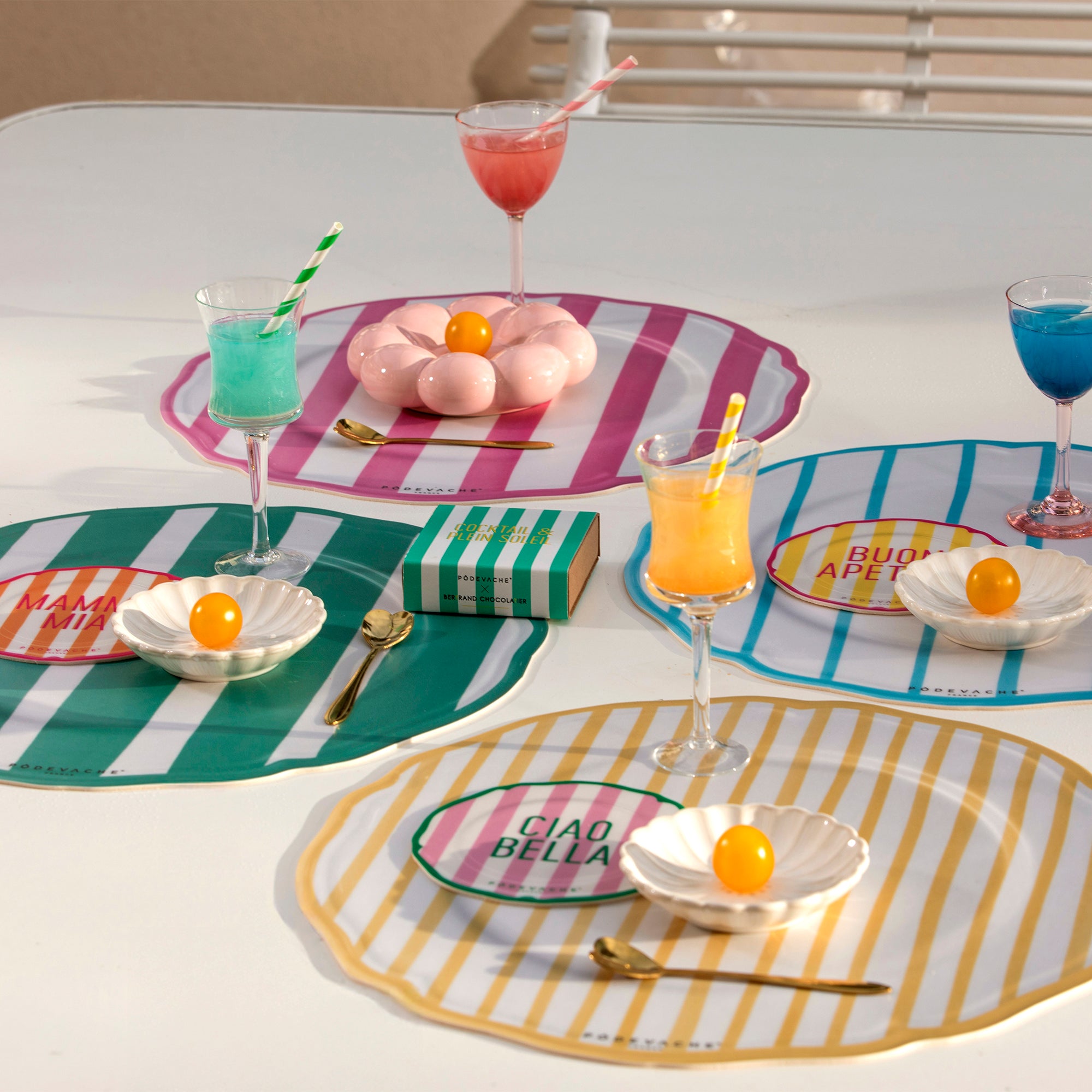 Set De Table Vinyle Bagnard