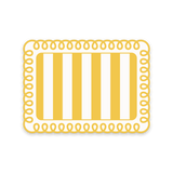 Set de table rectangulaire — modèle Guimauve