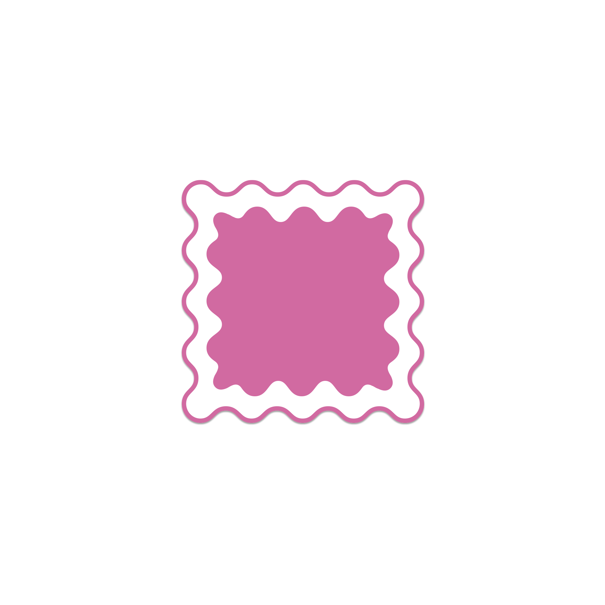 Lot de 6 dessous de verre vinyle Guim