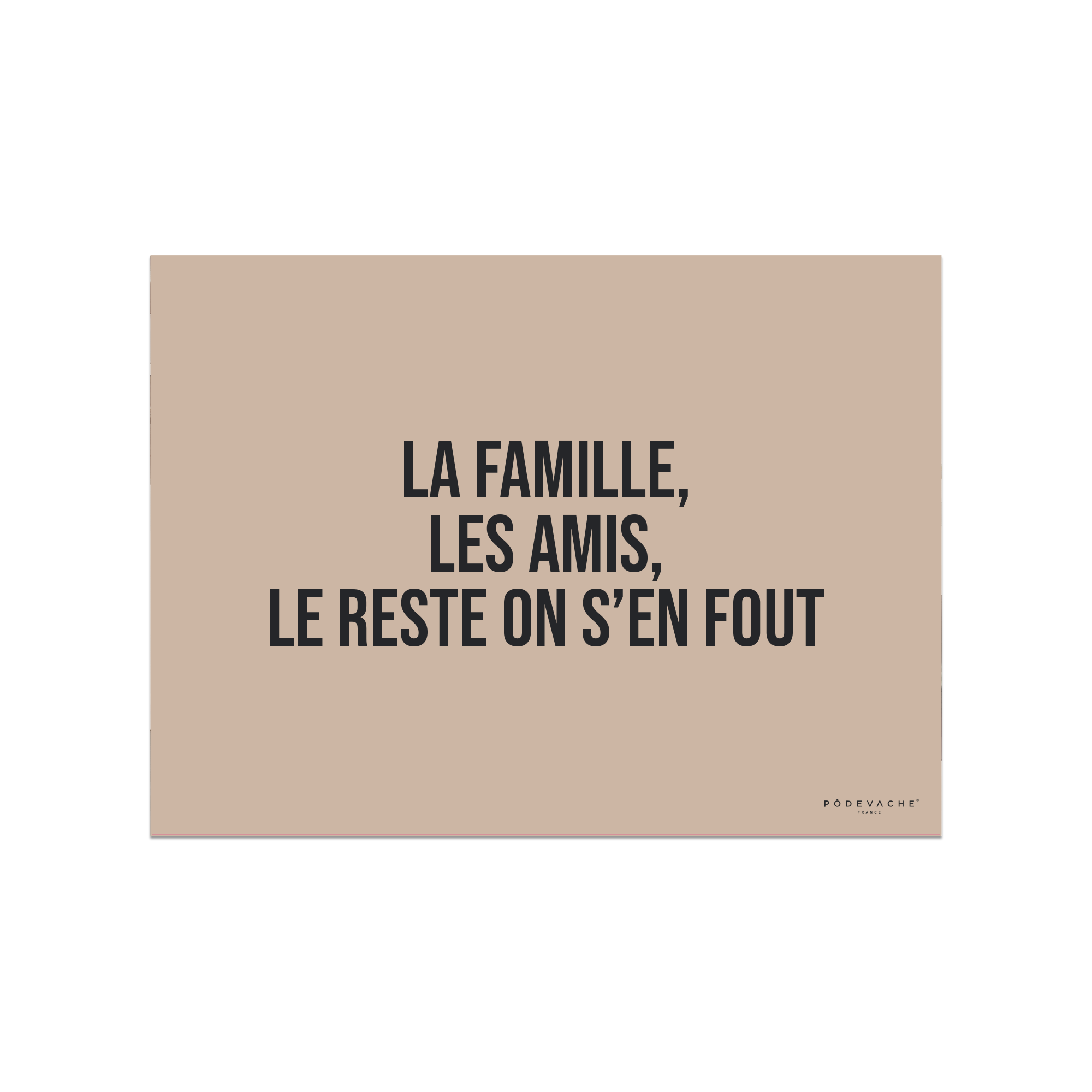 Set De Table Vinyle Famille Amis