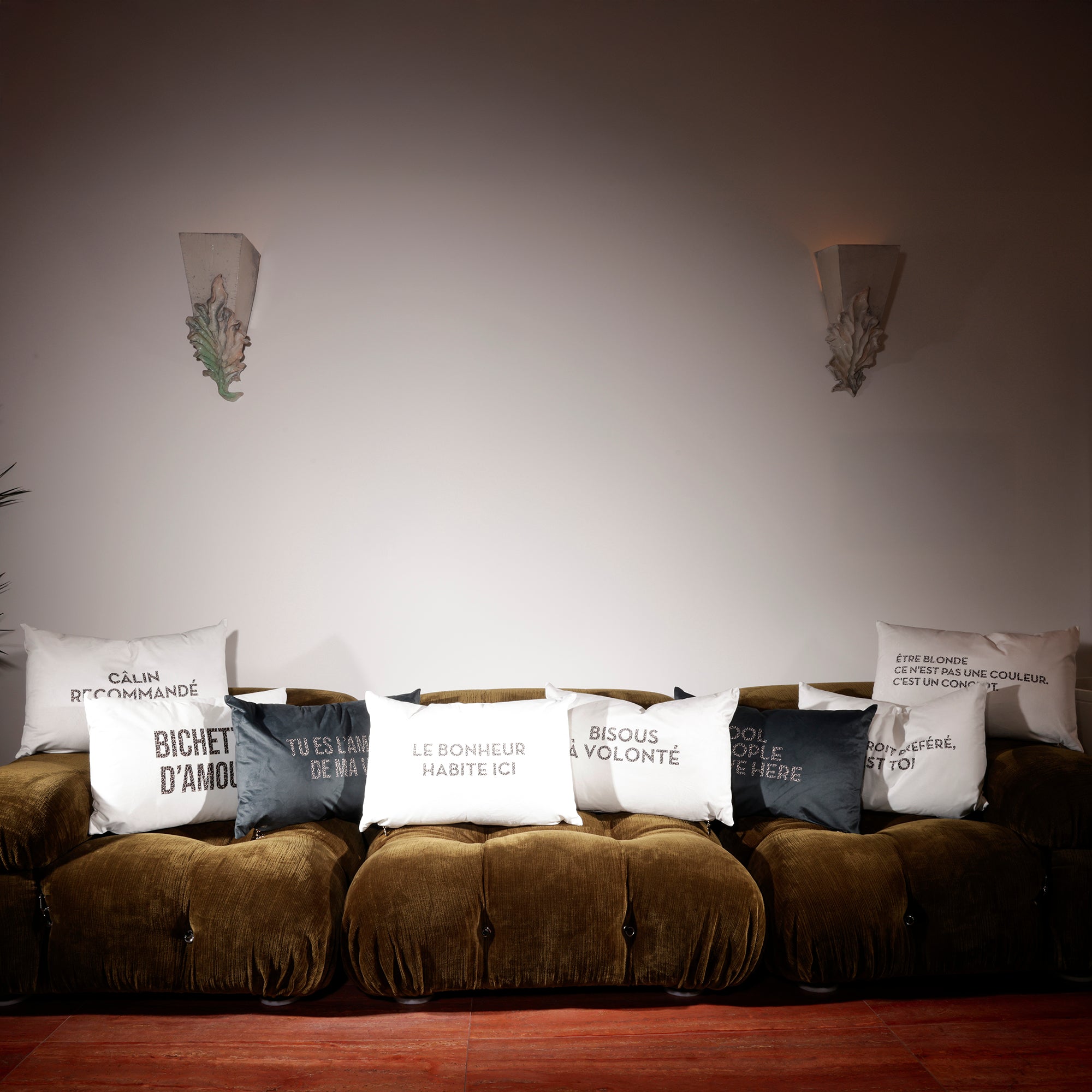 Coussin Velours Bichette