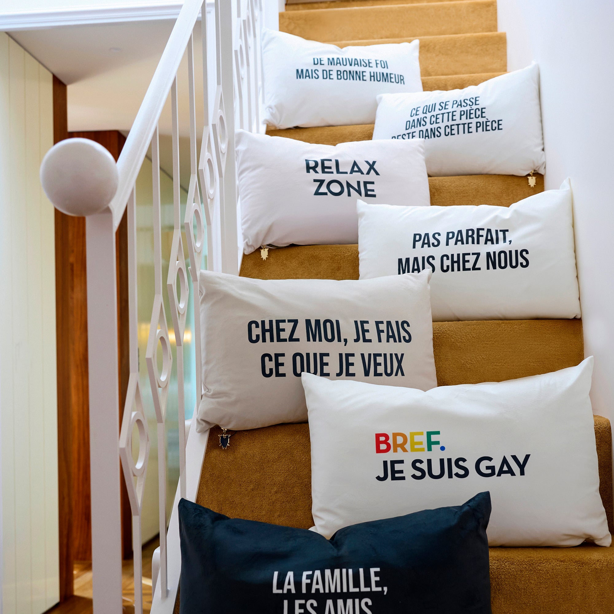 Coussin Velours Chez Moi
