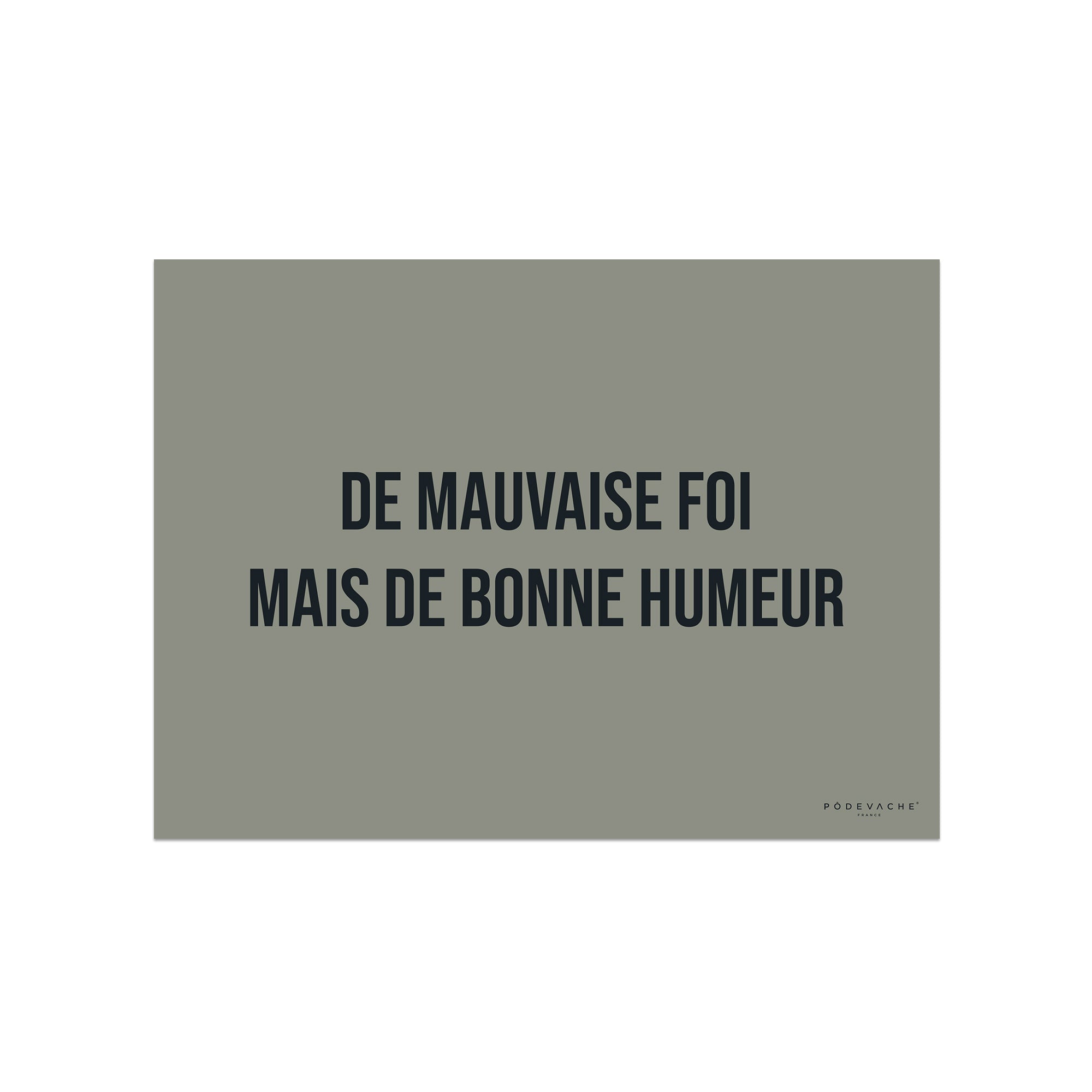 Set De Table Vinyle Mauvaise Foi