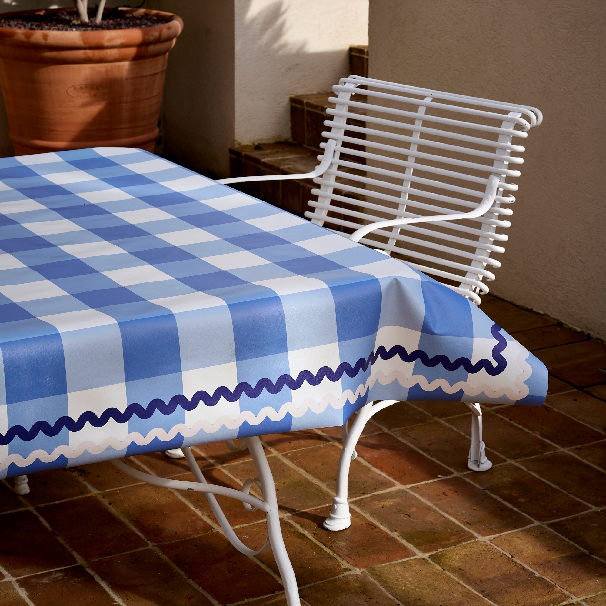 Nappe intissée Vichy