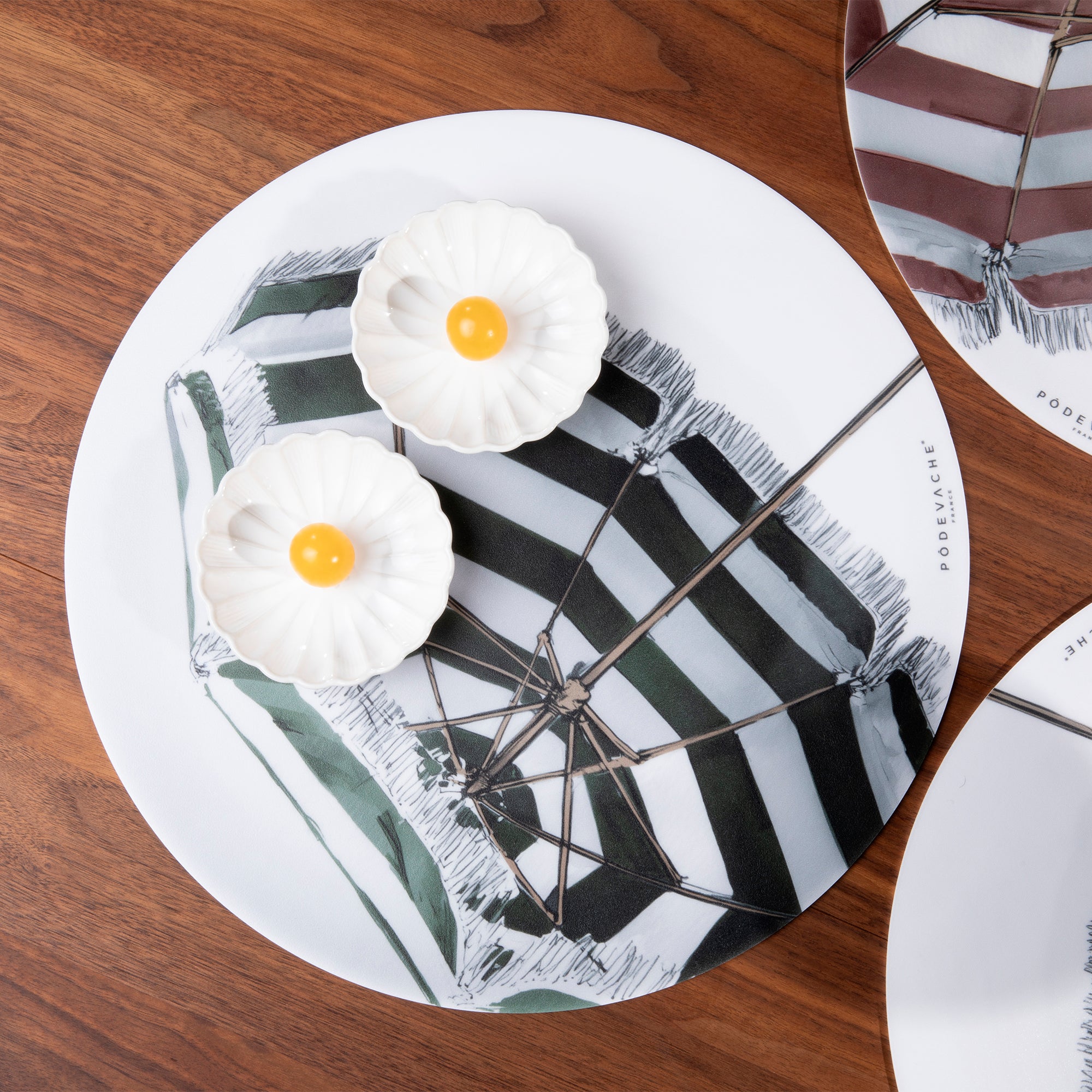 Set De Table Vinyle Beach Umbrella