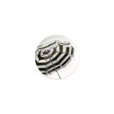 Dessous de verre en vinyle rond — modèle Beach Umbrella