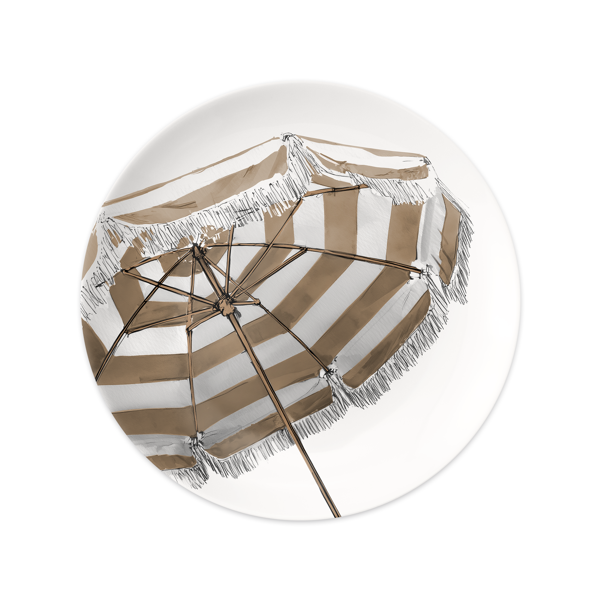 Set De Table Vinyle Beach Umbrella