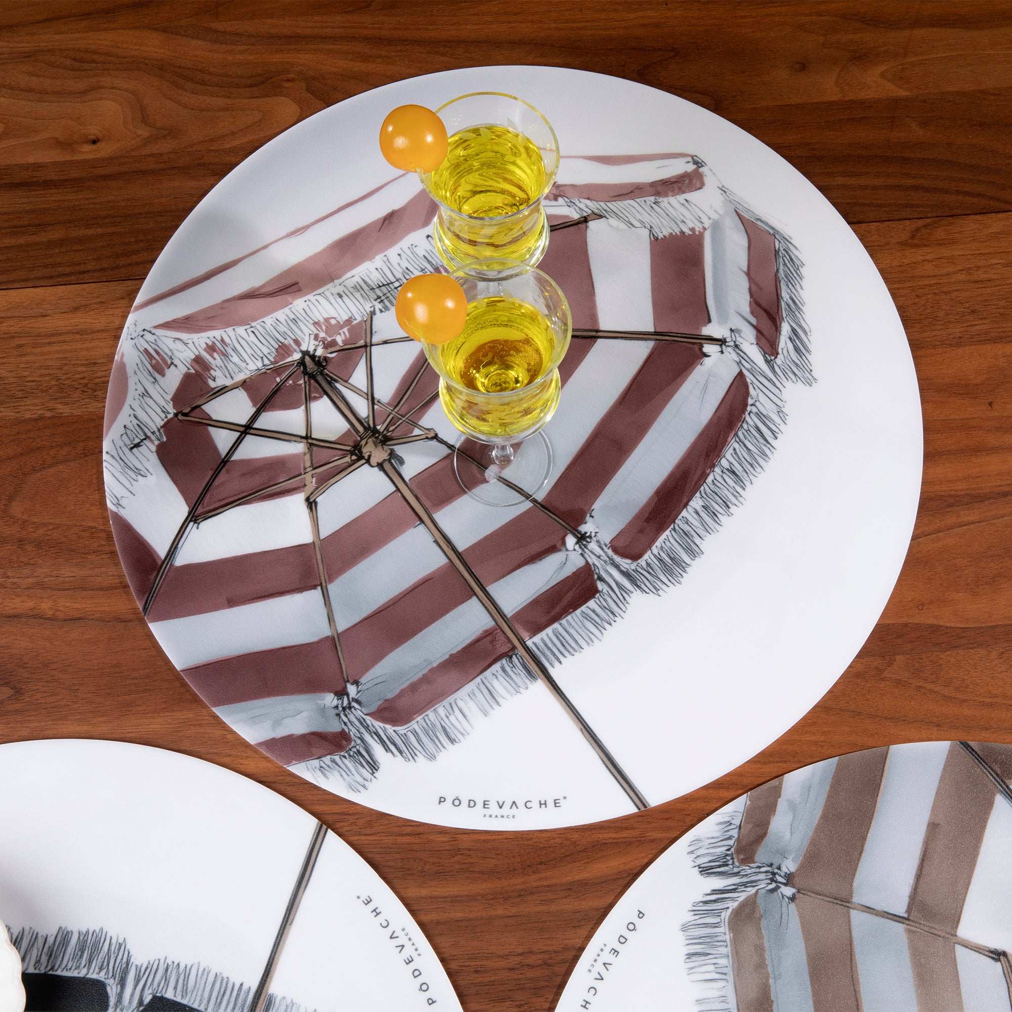 Set De Table Vinyle Beach Umbrella