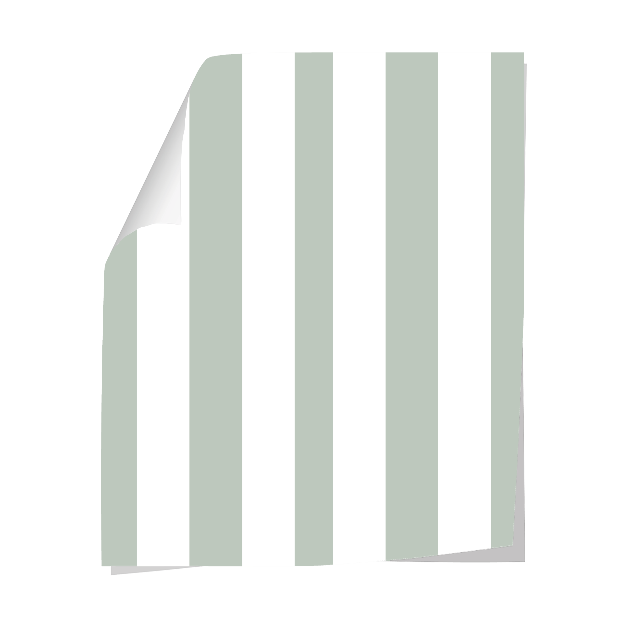 Papier peint Green Stripes