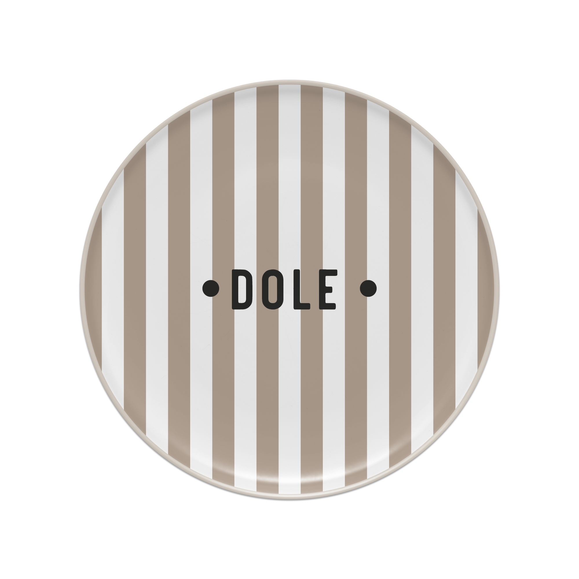 Set de table vinyle personnalisé Bagnard Beige