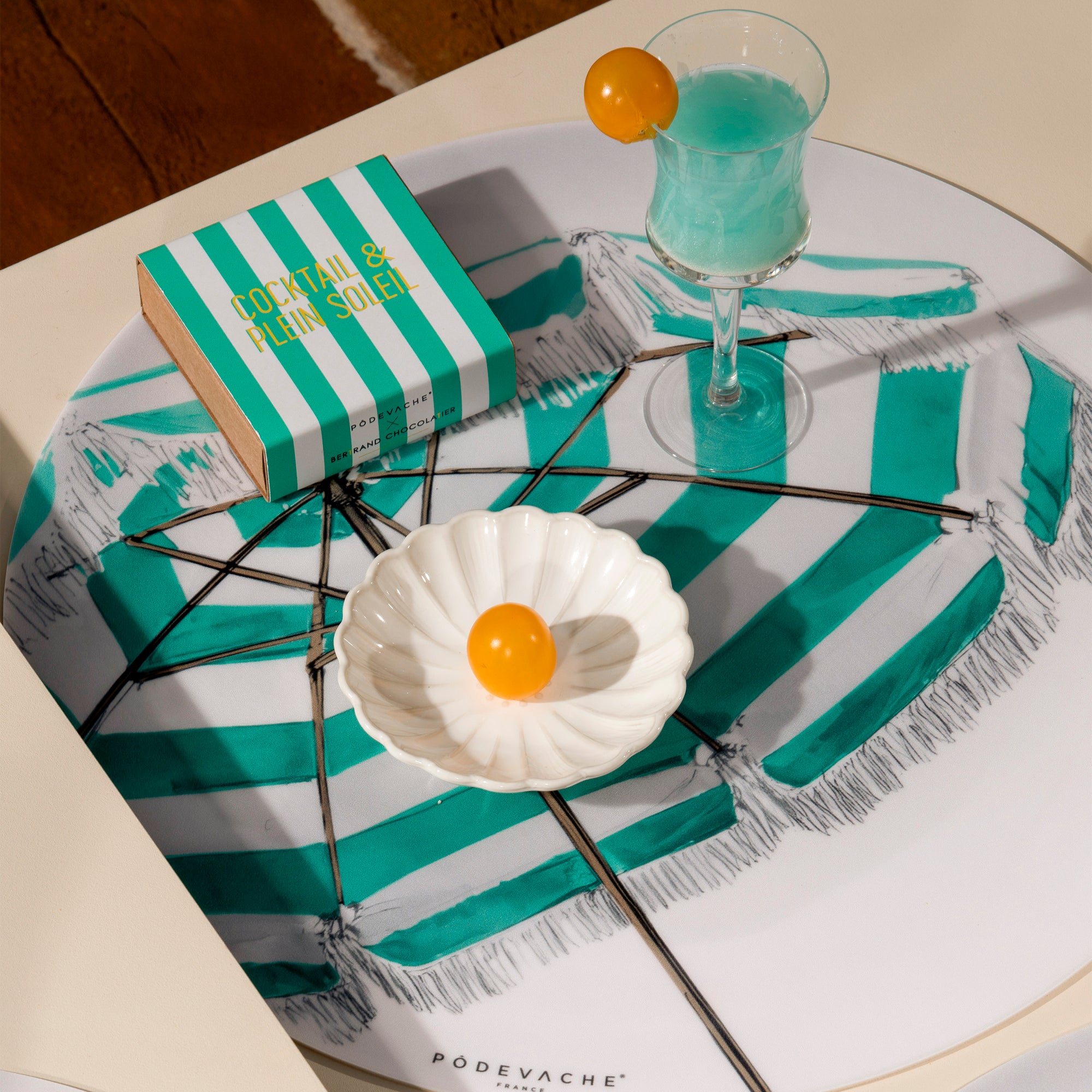 Set De Table Vinyle Beach Umbrella