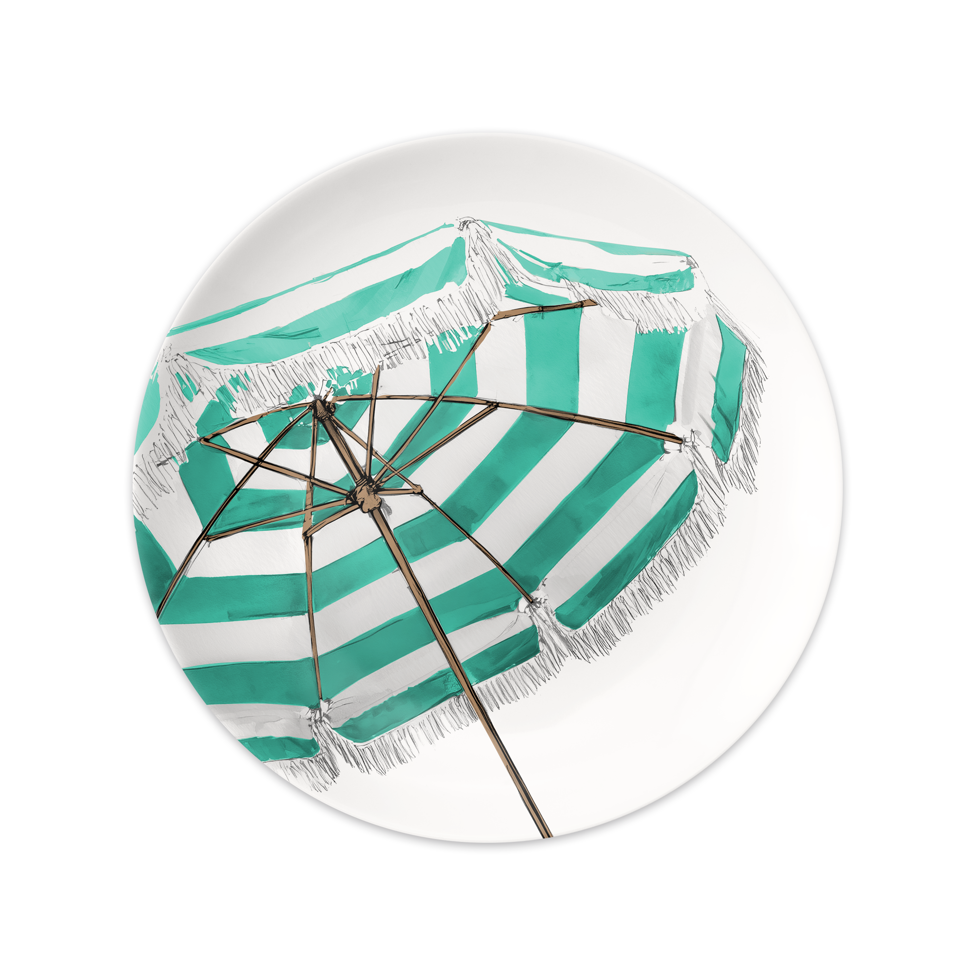 Set De Table Vinyle Beach Umbrella