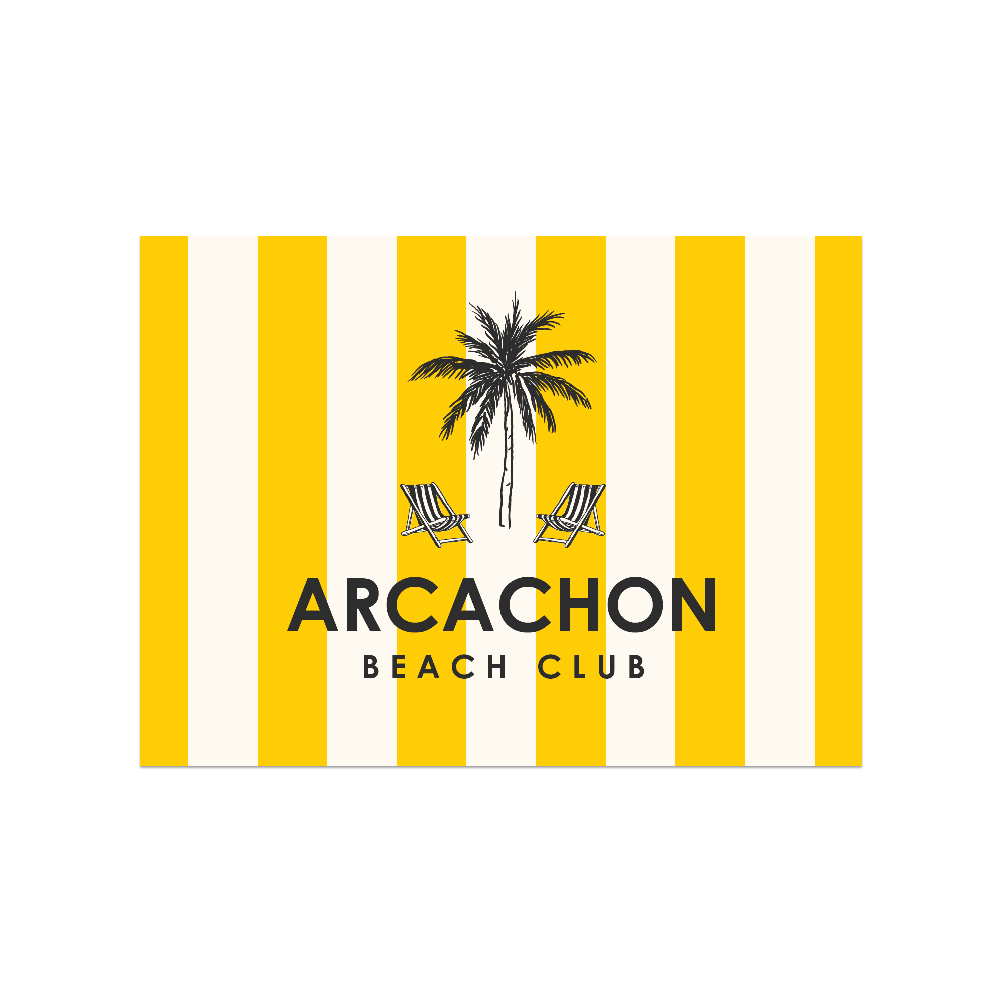 Set de table vinyle personnalisé Dolce Yellow