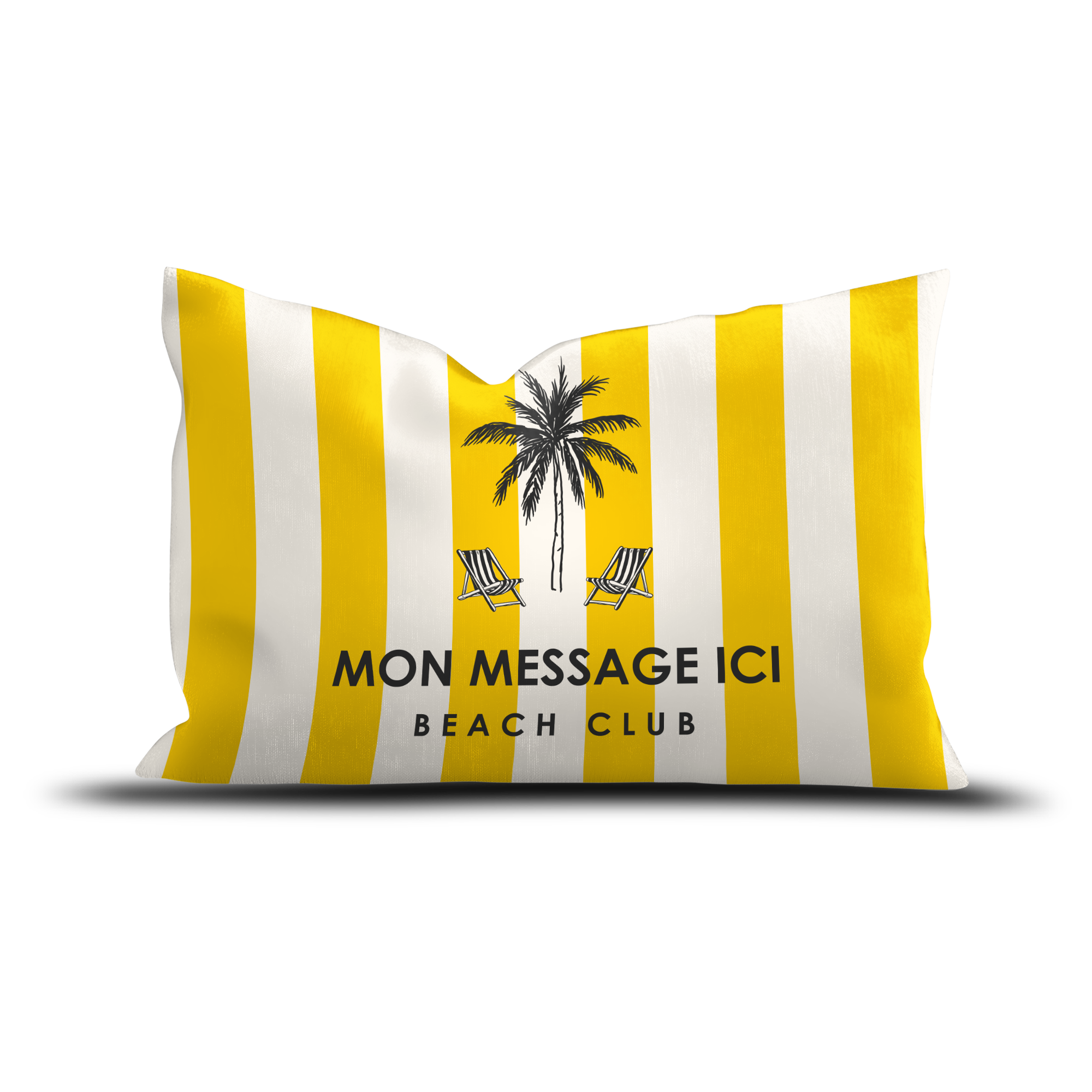 Coussin extérieur personnalisé Dolce Yellow