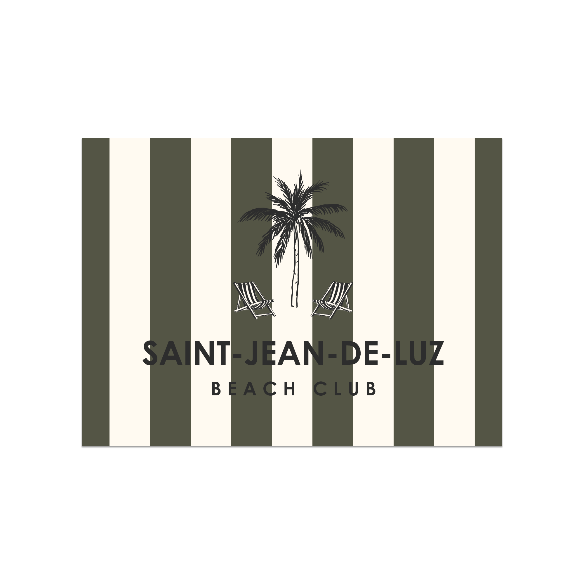 Set de table vinyle personnalisé Dolce Kaki