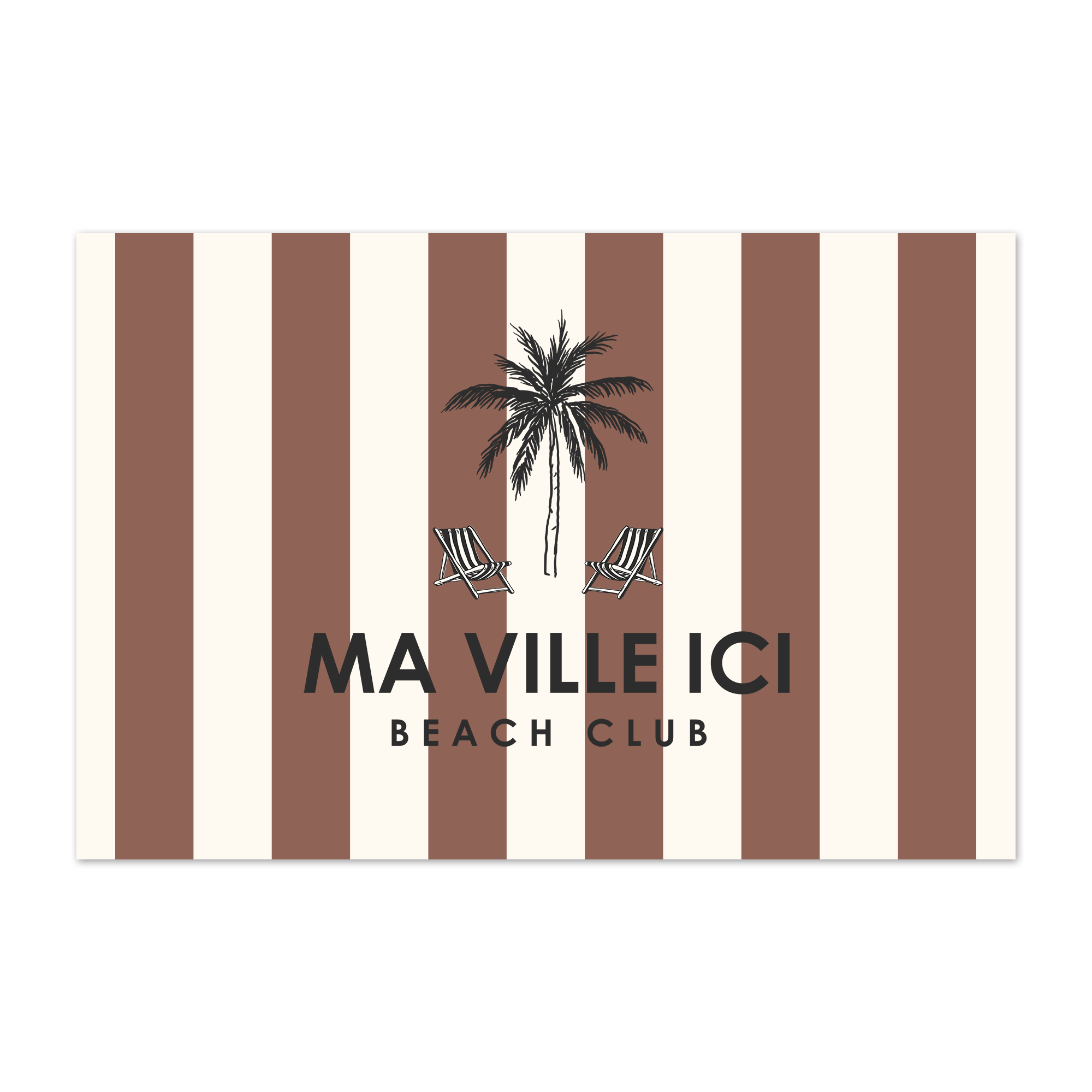 Tapis vinyle personnalisé Dolce Terracotta