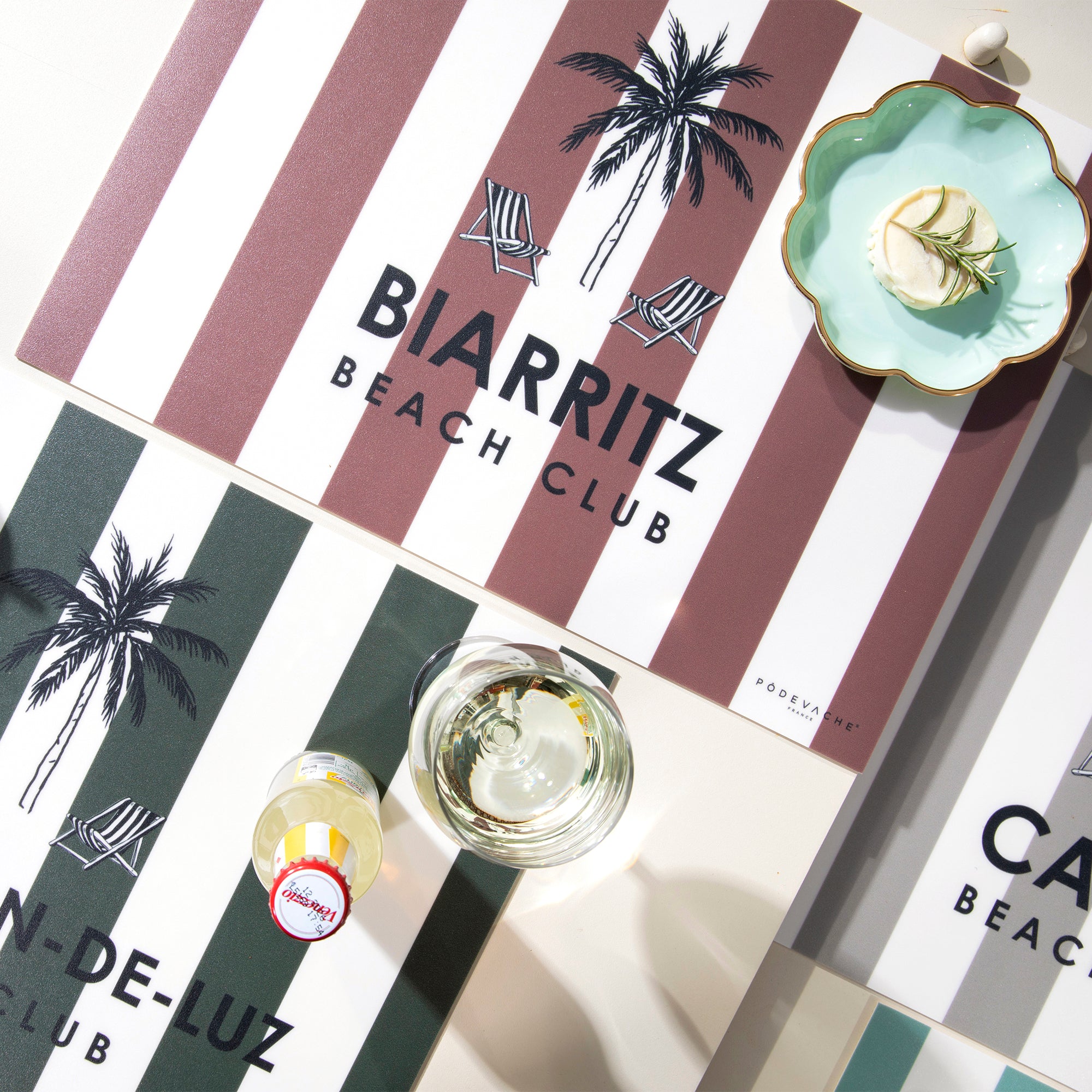 Set de table vinyle personnalisé Dolce Terracotta