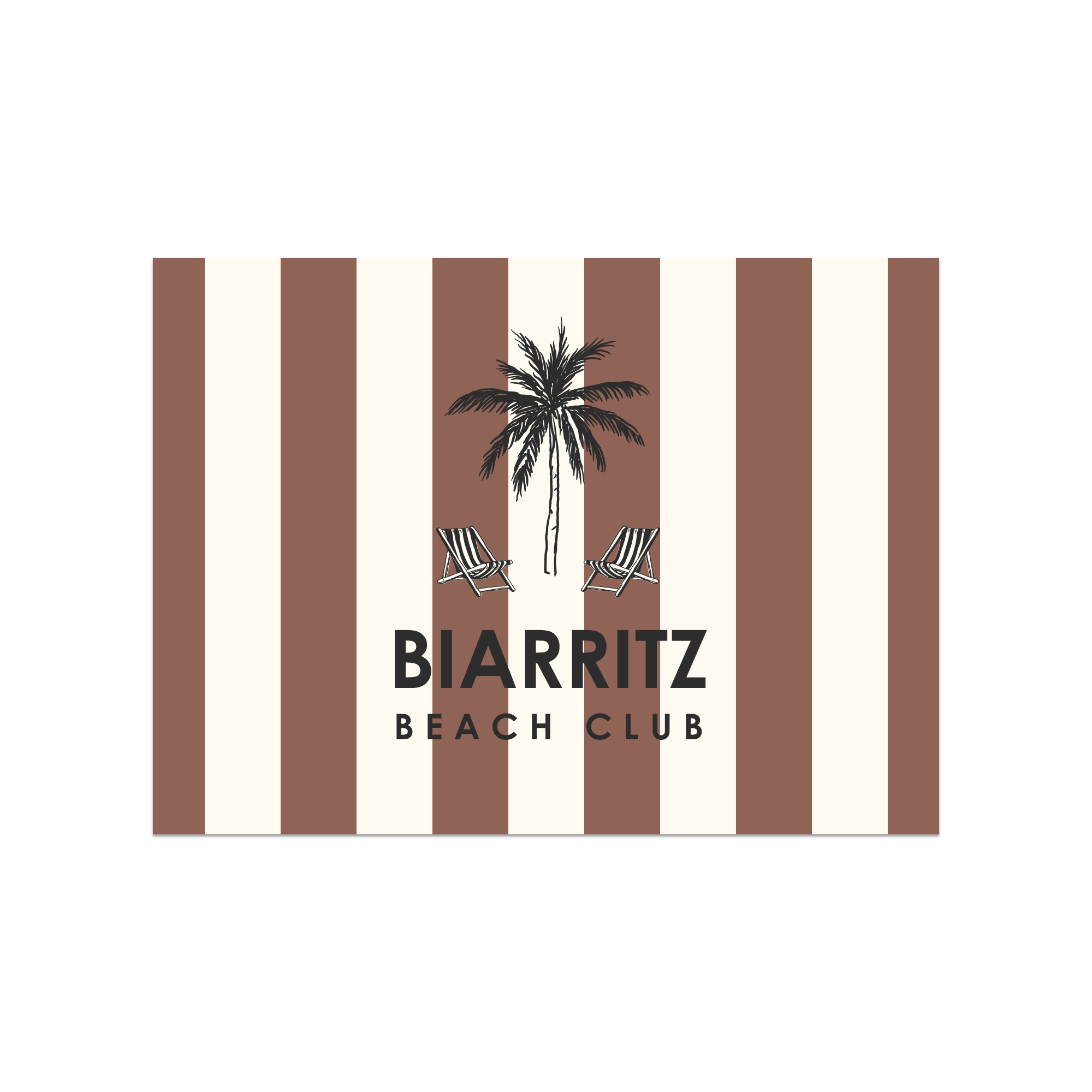 Set de table vinyle personnalisé Dolce Terracotta