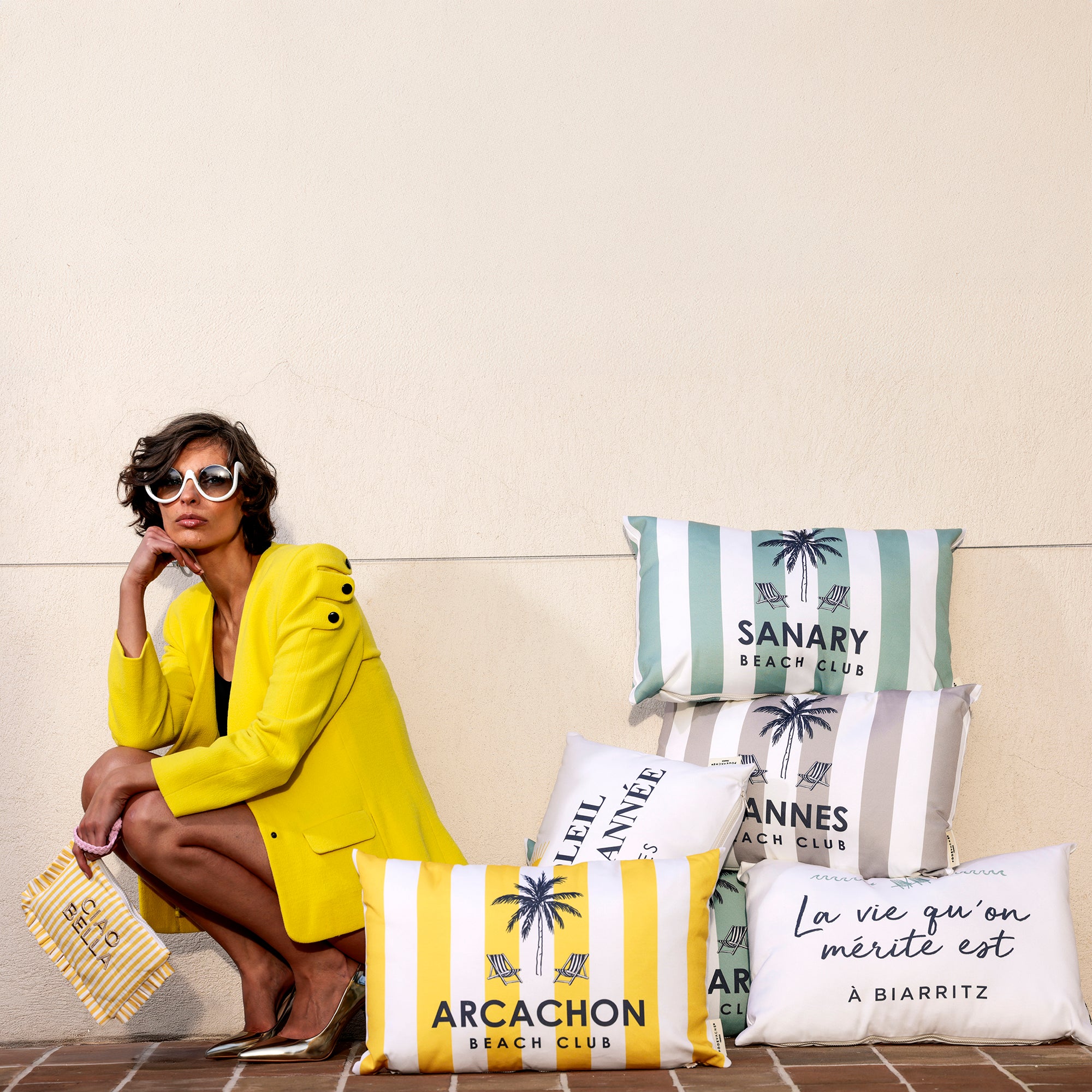 Coussin extérieur personnalisé Dolce Green