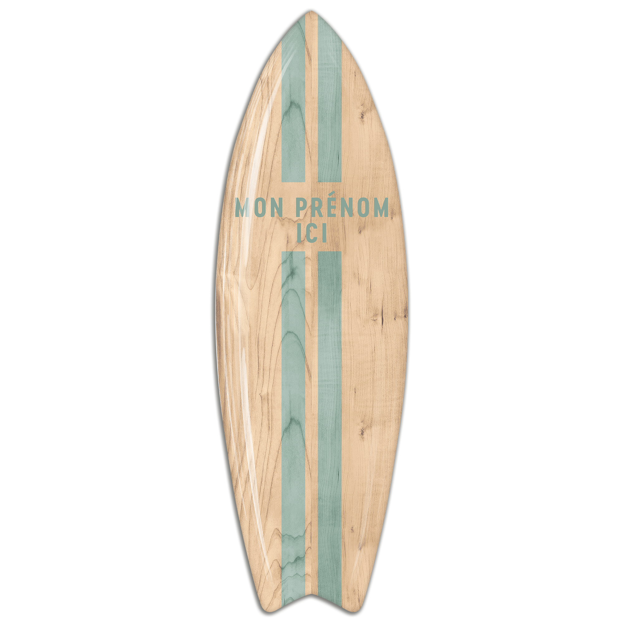 Planche de surf Personnalisée Vert d'Eau