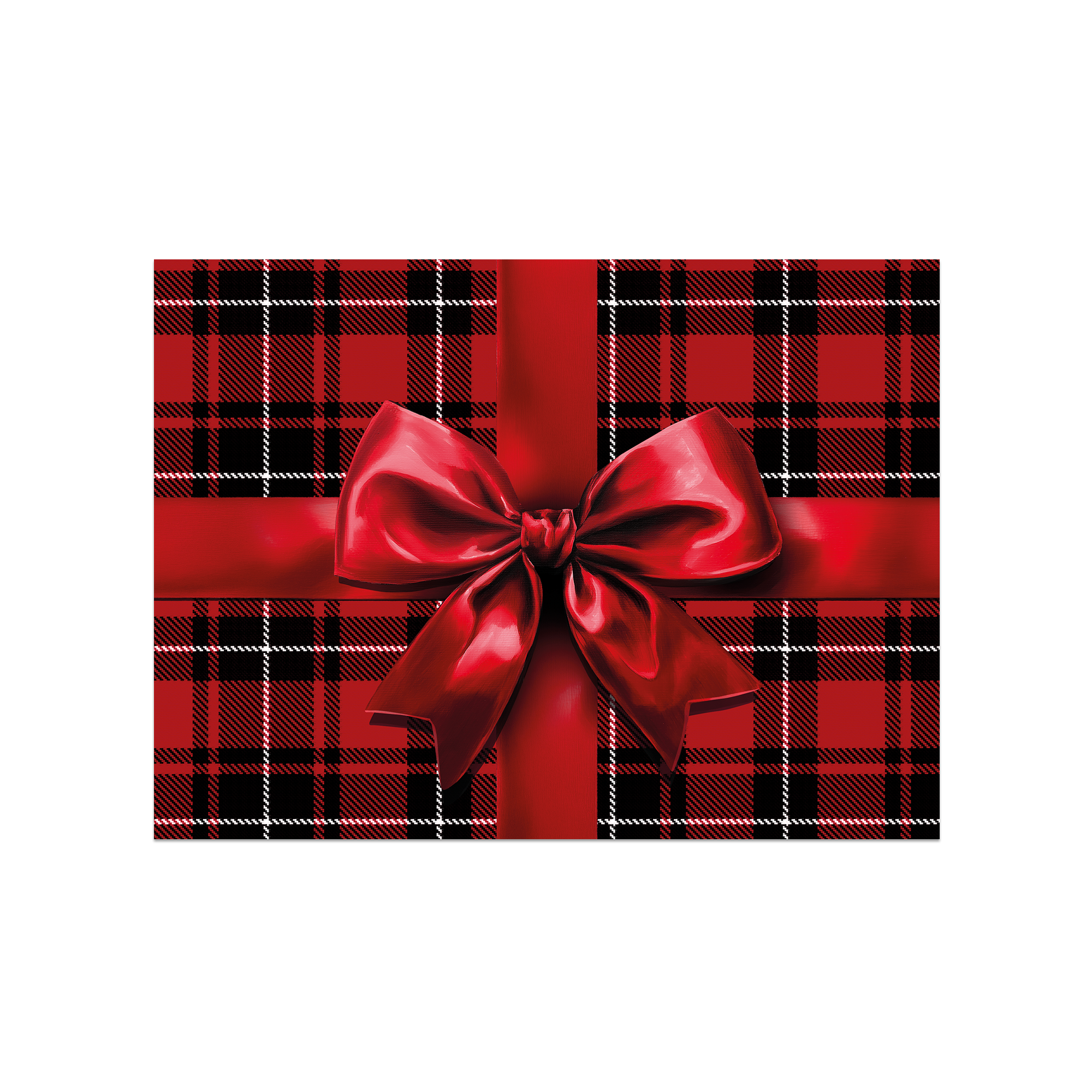 Set De Table Vinyle Red Tartan