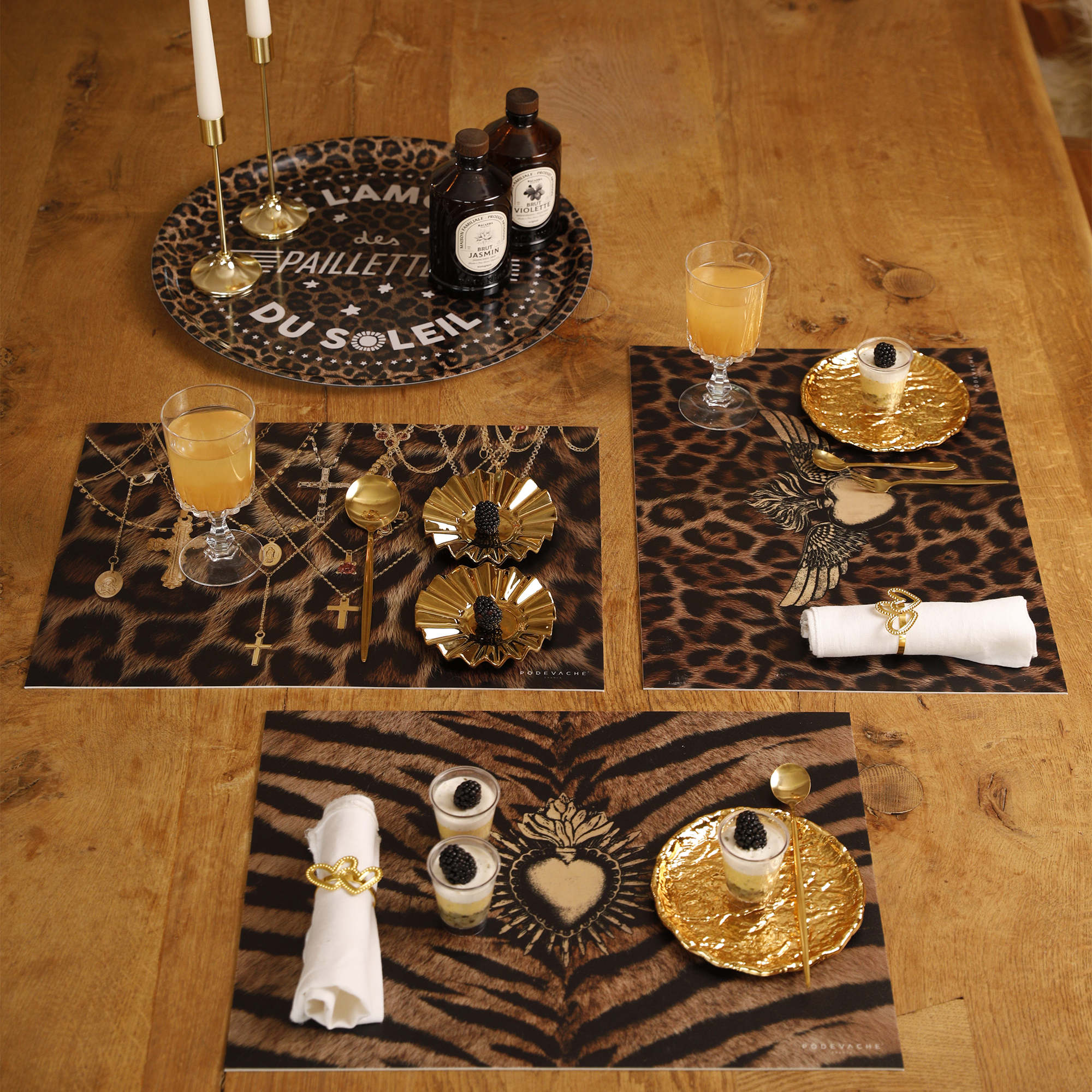 Set De Table Vinyle Andes Sacra