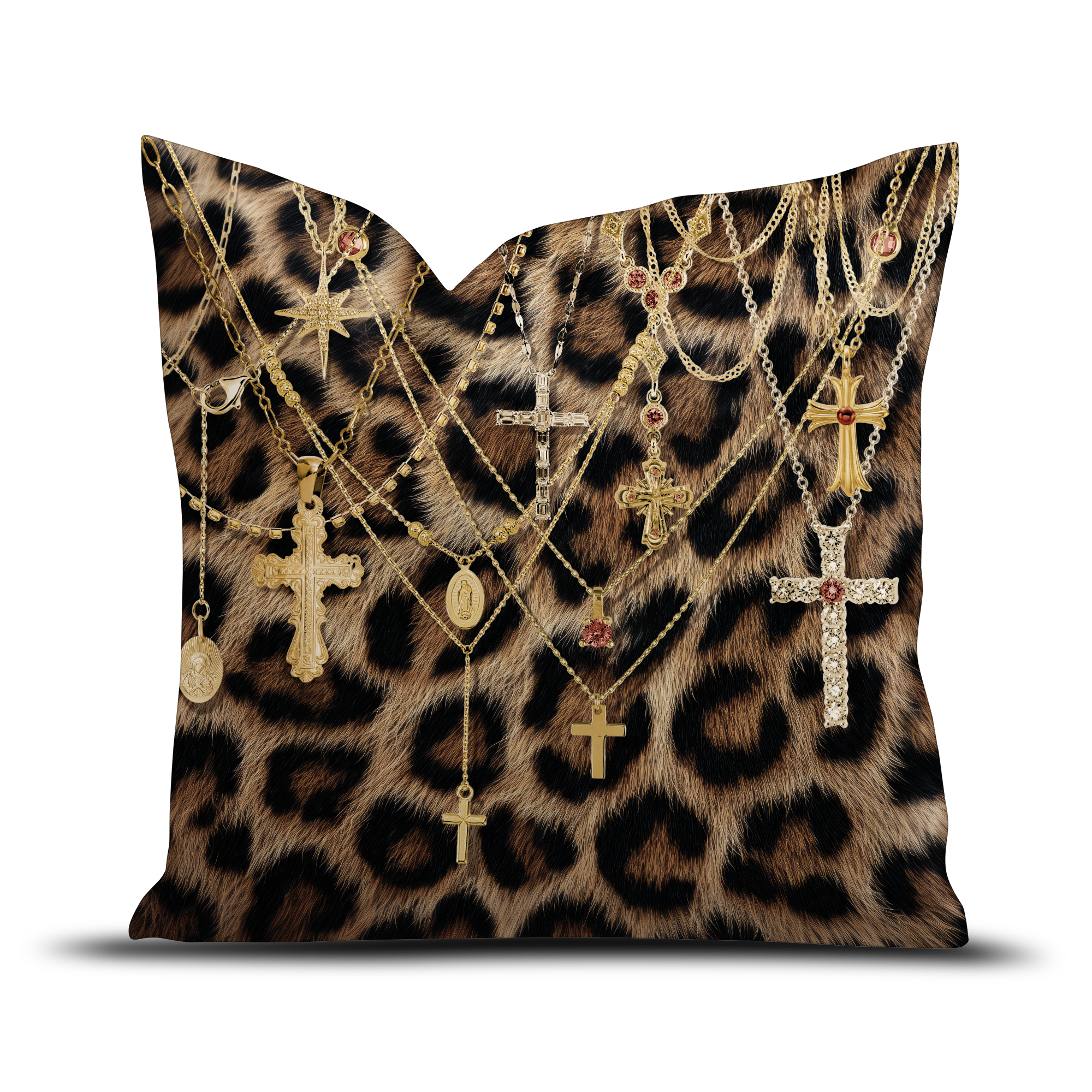 Coussin velours Andes Sacra