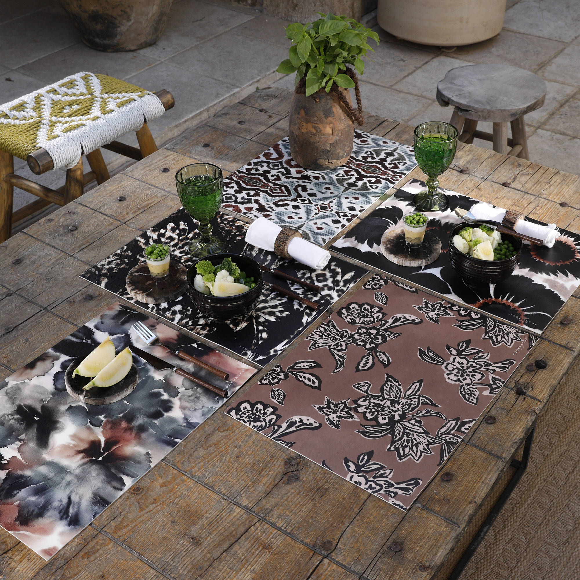 Set De Table Vinyle Ouro Preto