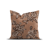 Coussin en velours carré — modèle Ayacucho