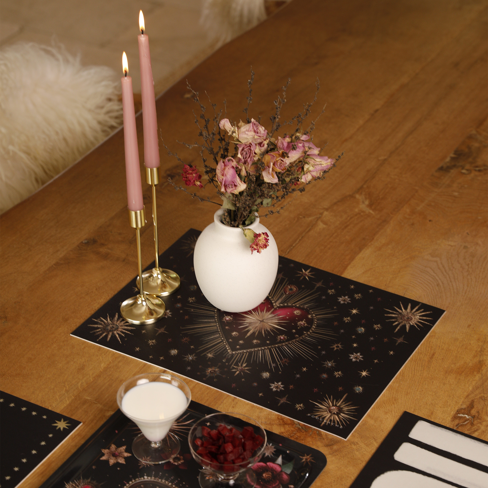 Set De Table Vinyle Corazon de Arequipa