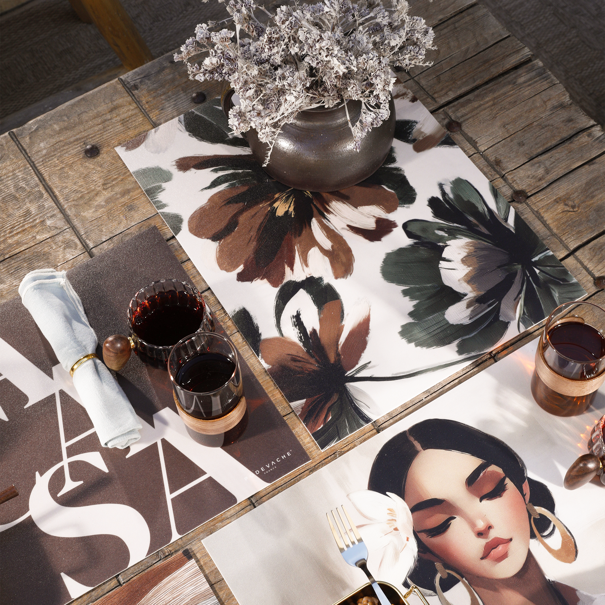 Set De Table Vinyle Cuenca