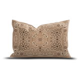 Coussin en velours rectangulaire — modèle Casimir