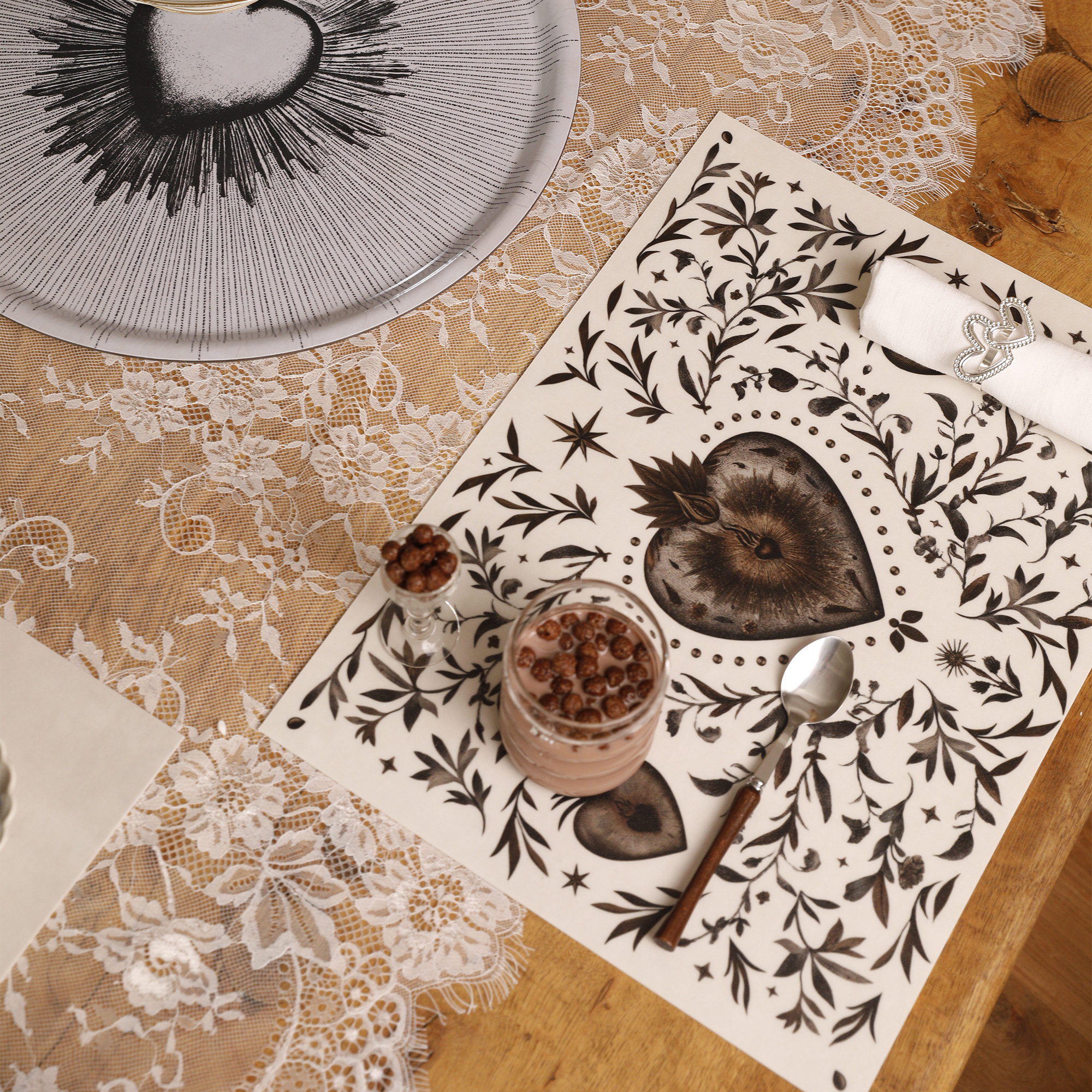 Set De Table Vinyle Corazon de Cuenca
