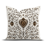 Coussin en velours carré — modèle Corazon Cuenca