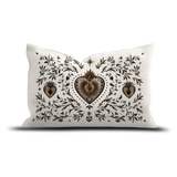 Coussin velours Corazon de Cuenca