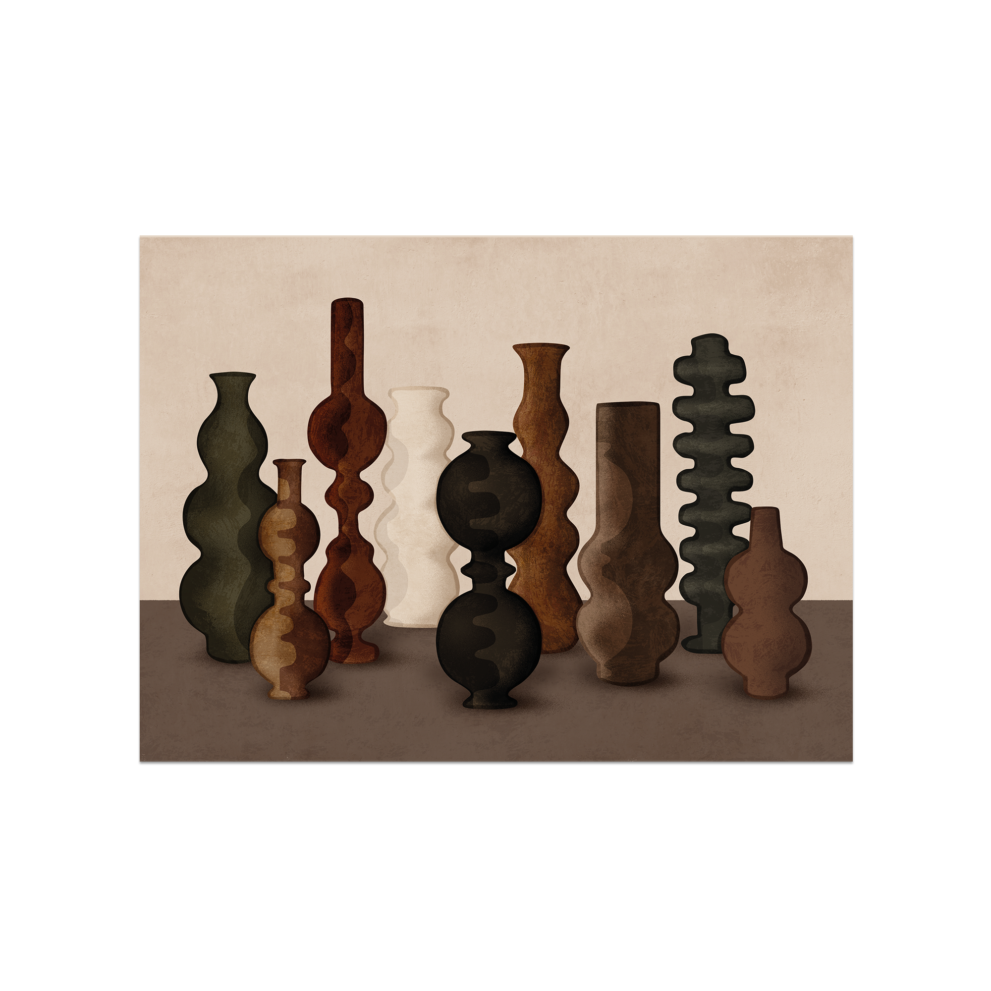 Set De Table Vinyle Jarron