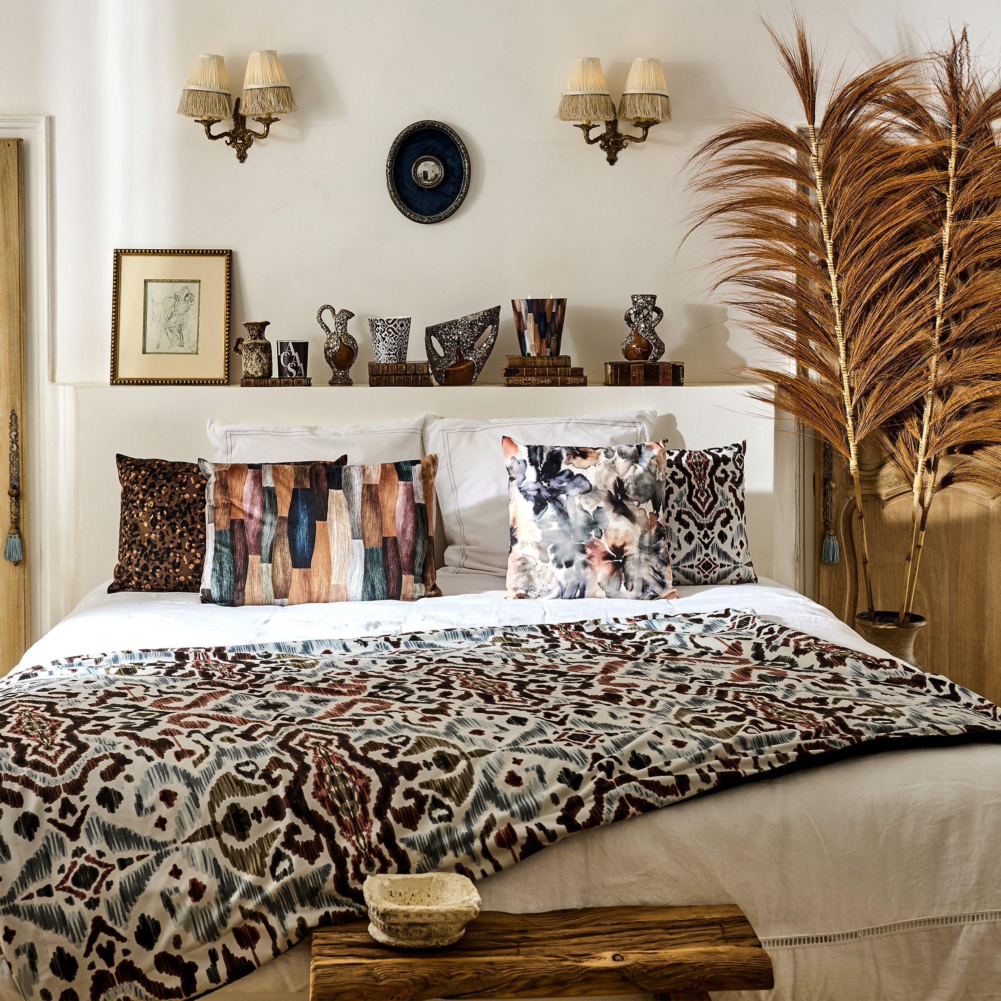 Coussin velours Lux Terrae