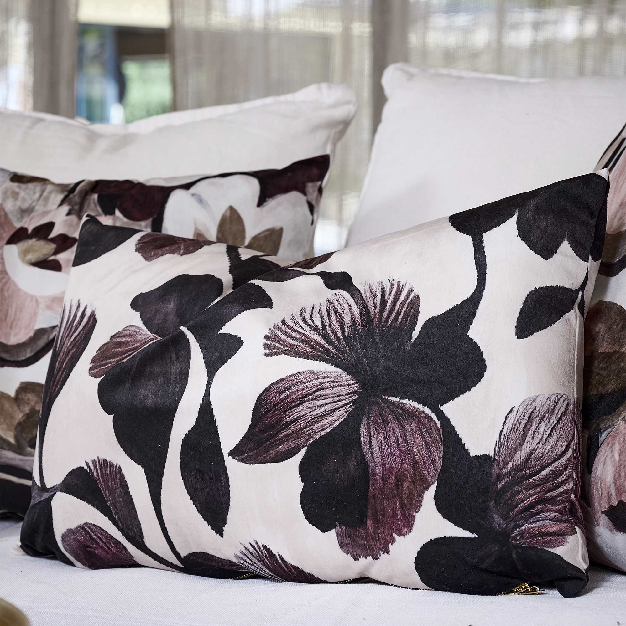 Coussin velours Trujillo