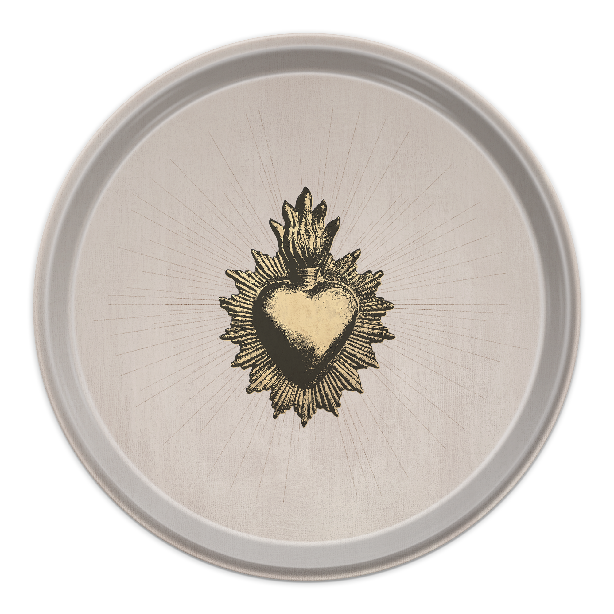 Plateau rond Corazon de Cartagena
