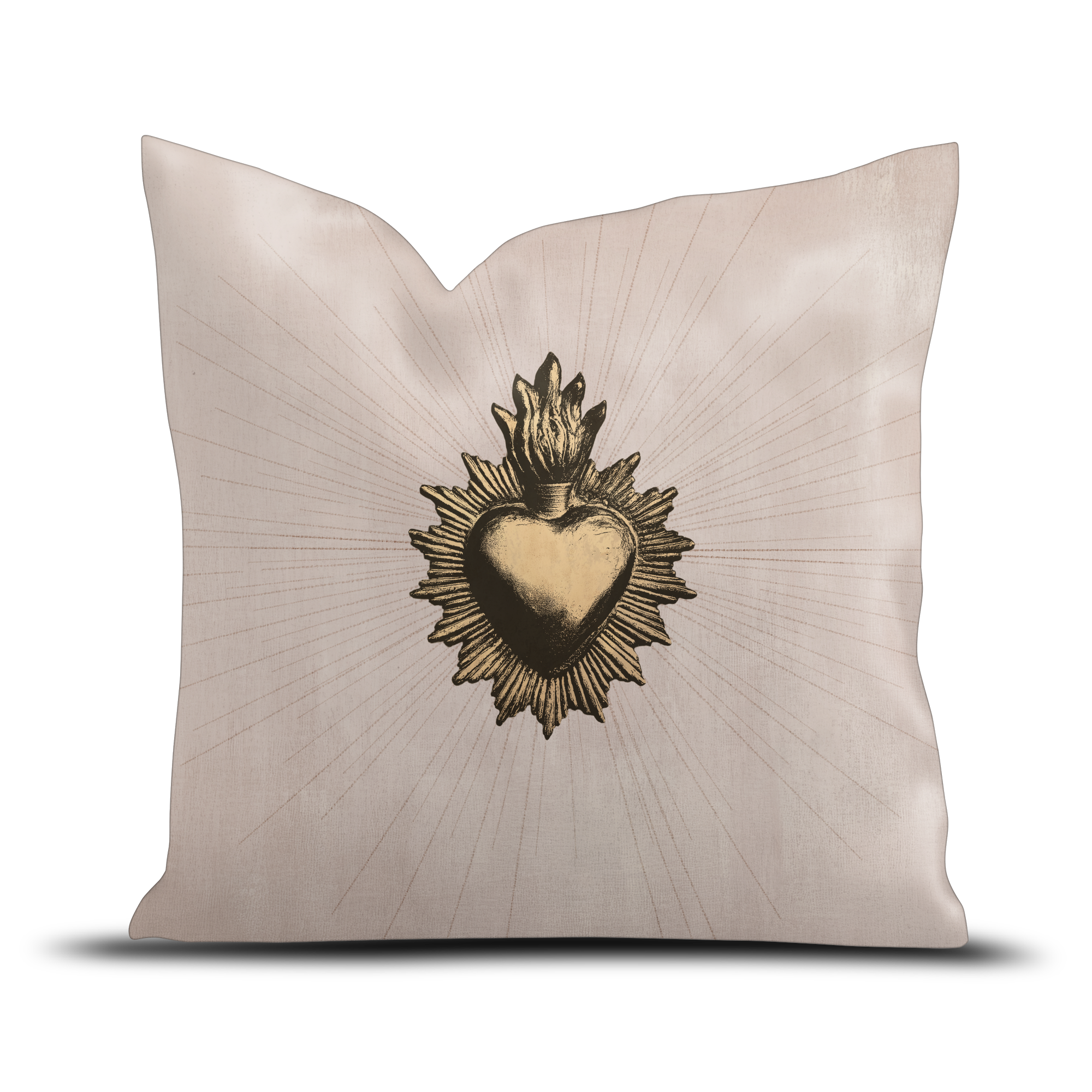 Coussin velours Corazon de Cartagena