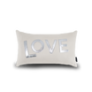 Coussin en simili cuir irisé Tarija